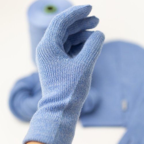Rukavice Spica pánské - sv.modrá - Barva rukavic: Sv.modrá